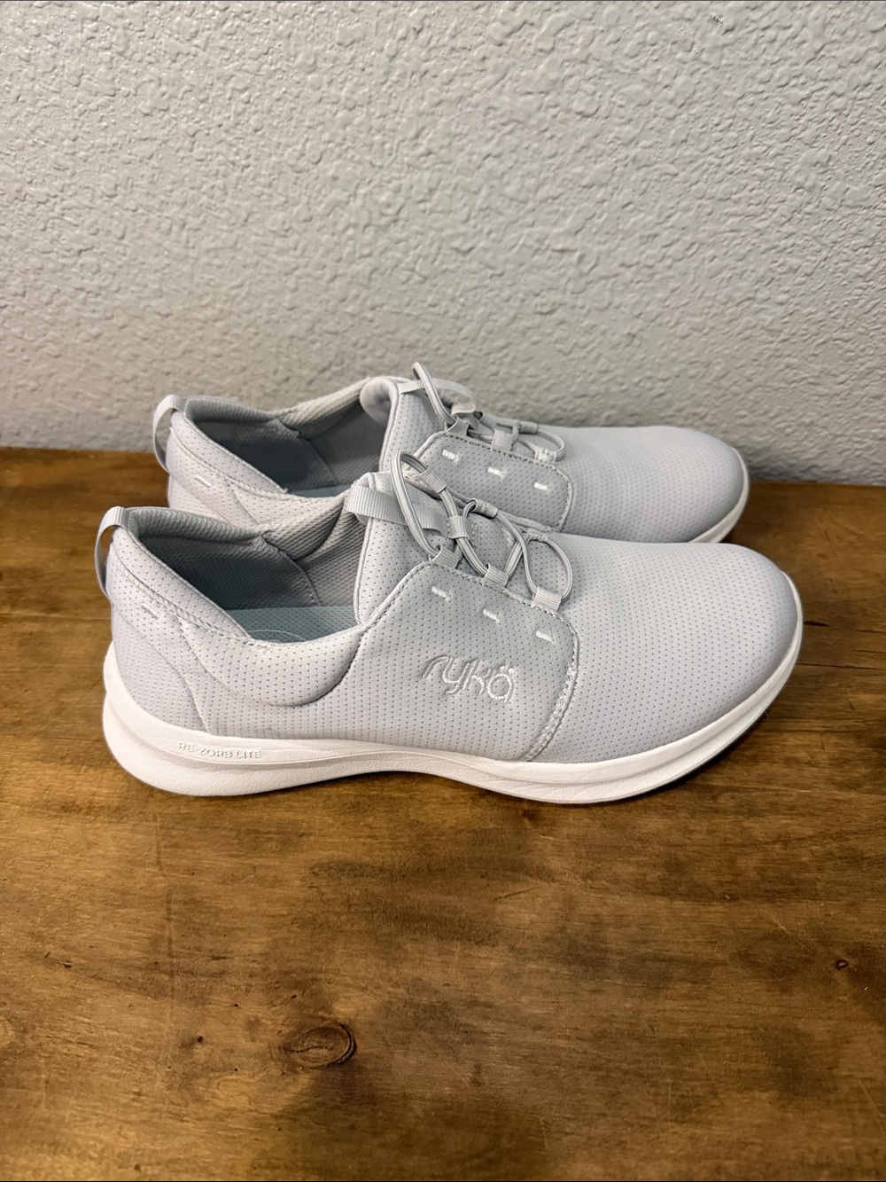 Ryka Light Gray Slip-On Athletic Sneakers size 9.5 M - Picture 3 of 7